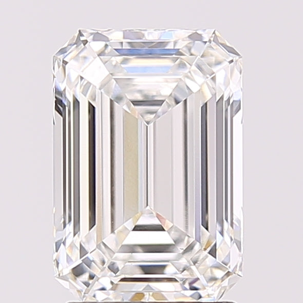 2.58ct Emerald E VS1 Lab Created Diamond