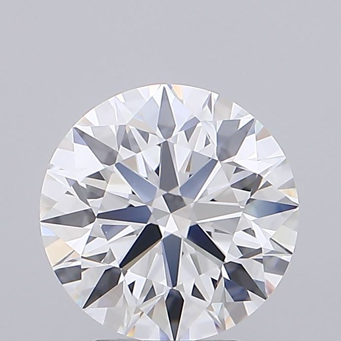 2.11ct Round E IF Lab Created Diamond