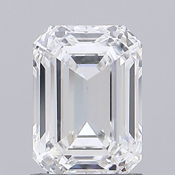 1.09ct Emerald E VVS2 Lab Created Diamond