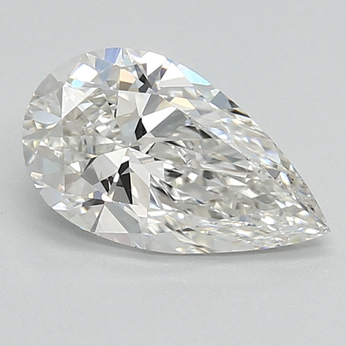 1.08ct Pear F VVS2 Lab Created Diamond