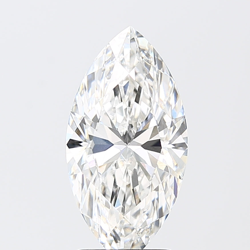 3.06ct Marquise F VVS2 Lab Created Diamond