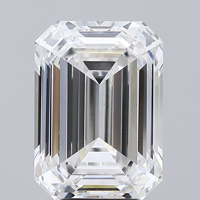 6.05ct Emerald E VVS2 Lab Created Diamond