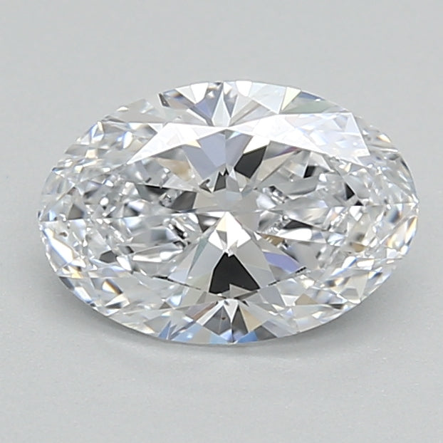 0.9ct Oval D VS2 Lab Created Diamond