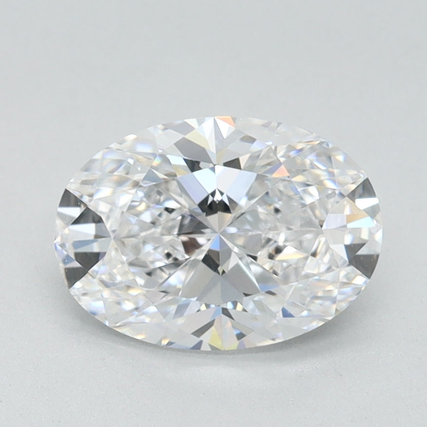 1.08ct Oval D IF Lab Created Diamond