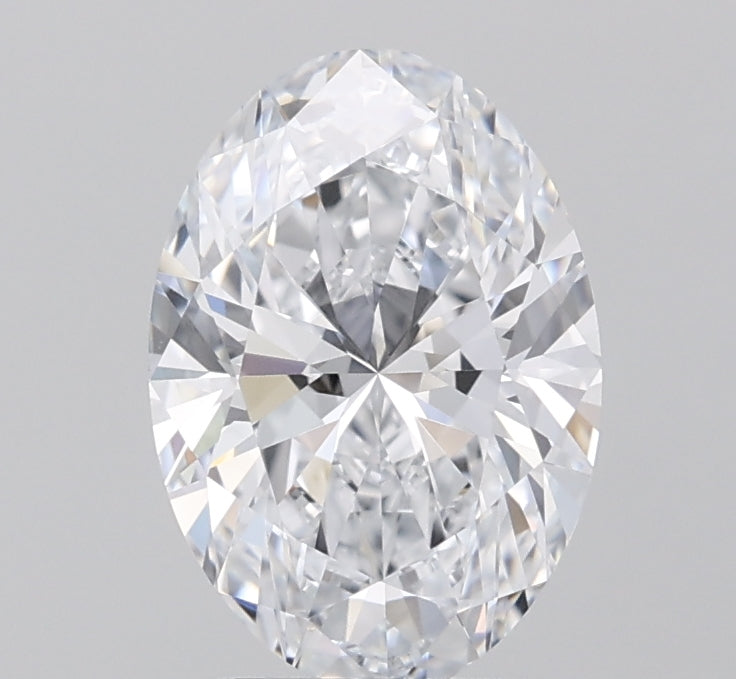2.1ct Oval E VVS2 Lab Created Diamond