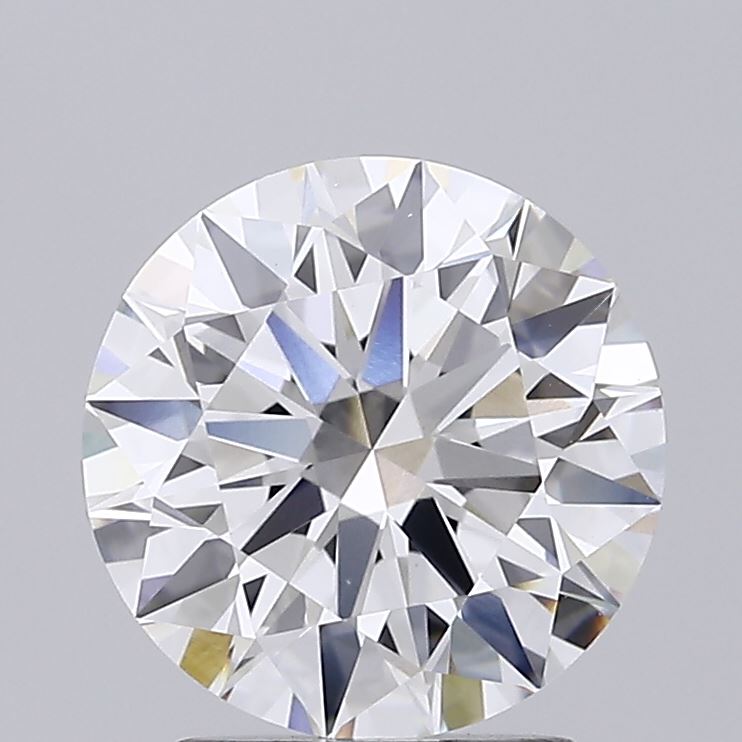 2.38ct Round F VVS2 Lab Created Diamond