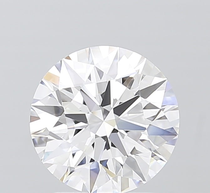 2.09ct Round D VVS2 Lab Created Diamond