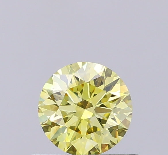 0.56ct Round FANCY VVS1 Lab Created Diamond