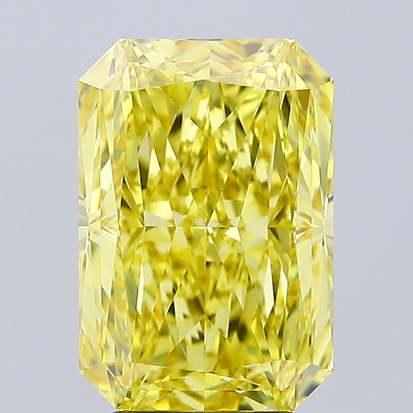 3.8ct Radiant VVS2 Lab Created Diamond