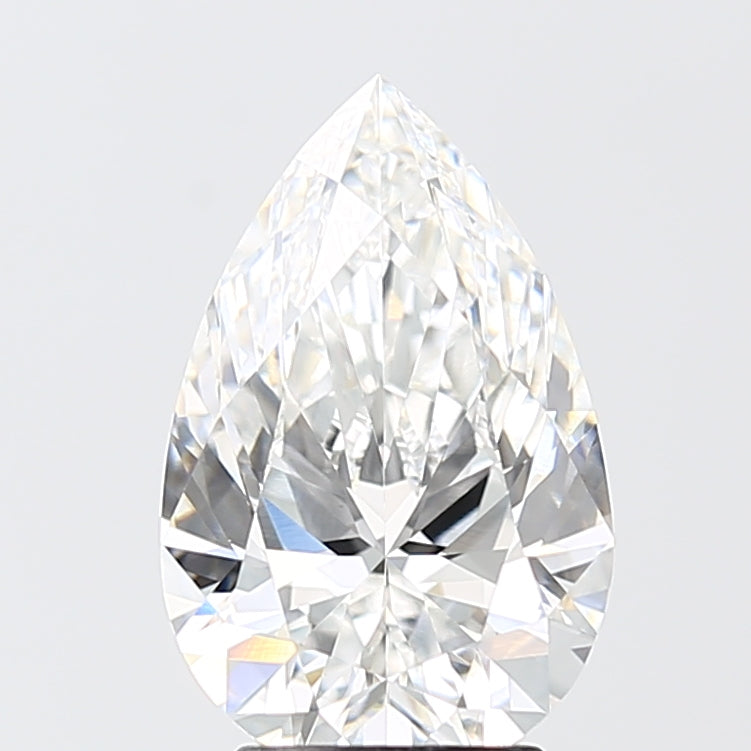 3.1ct Pear E VS1 Lab Created Diamond