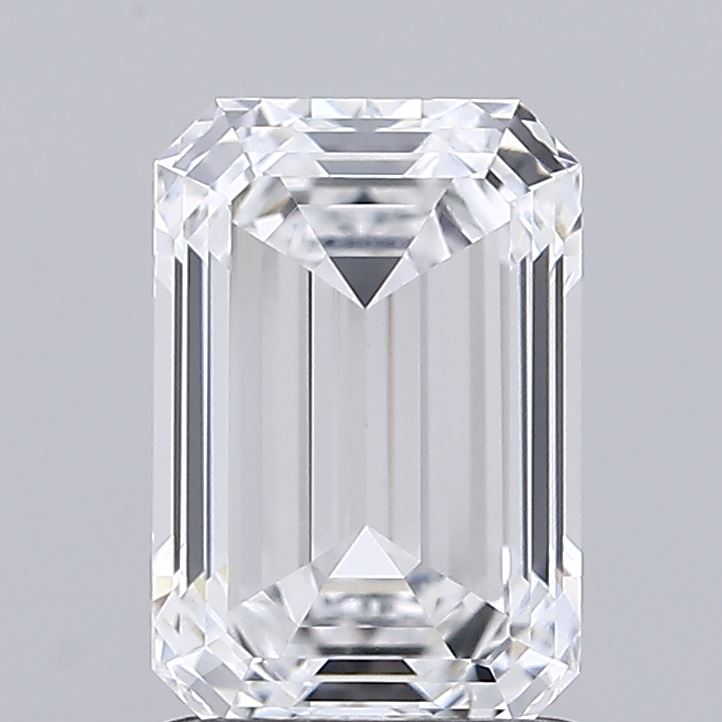 1.59ct Emerald D VVS2 Lab Created Diamond