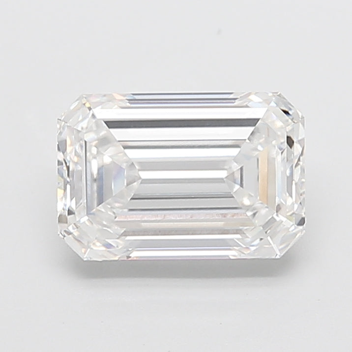 4.3ct Emerald D VVS1 Lab Created Diamond