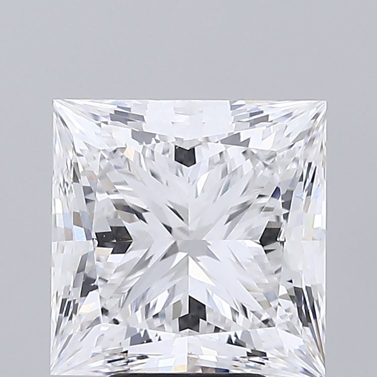 6.03ct Princess D VVS2 Lab Created Diamond