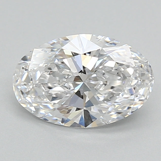0.98ct Oval D VVS2 Lab Created Diamond