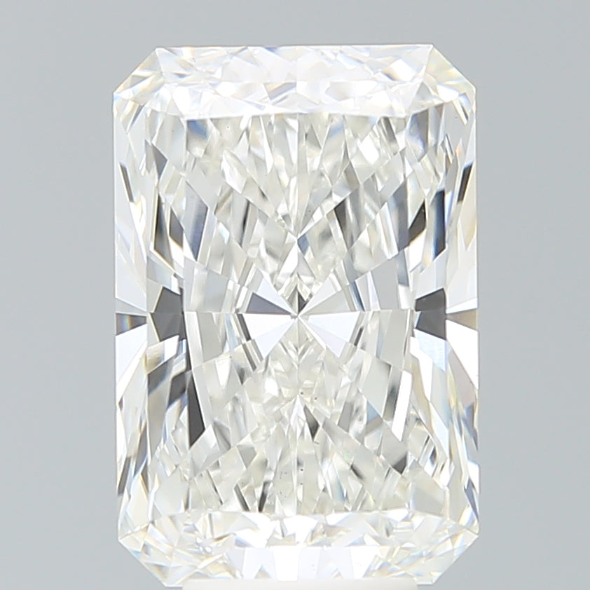 6.72ct Radiant F VS1 Lab Created Diamond