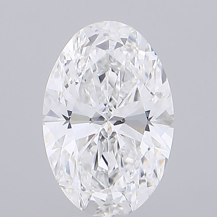 4.57ct Oval D VVS1 Lab Created Diamond
