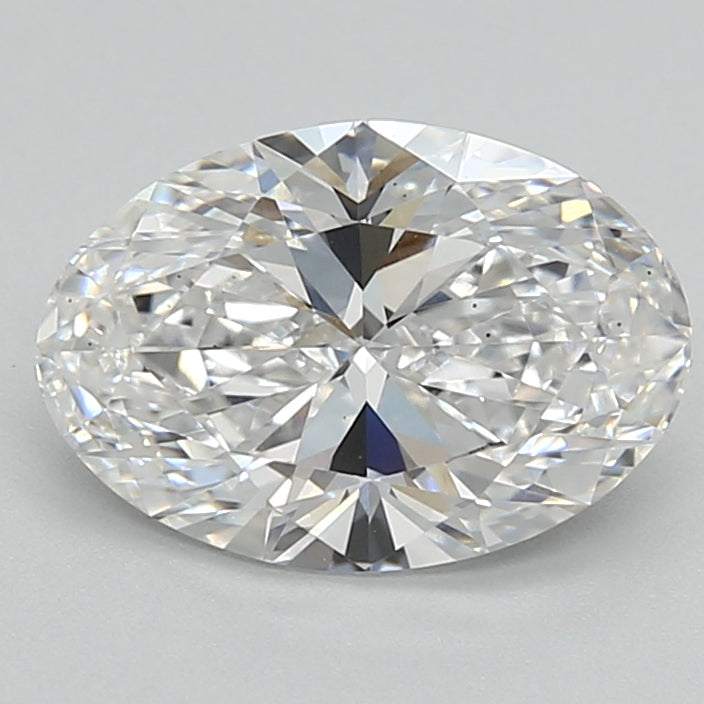 1.7ct Oval E VS2 Lab Created Diamond