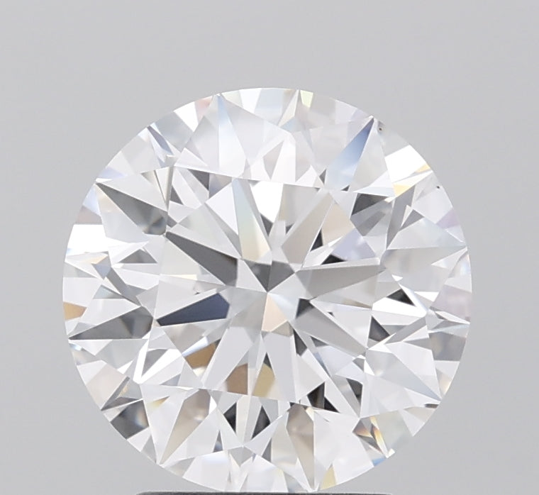 3.02ct Round D VVS2 Lab Created Diamond