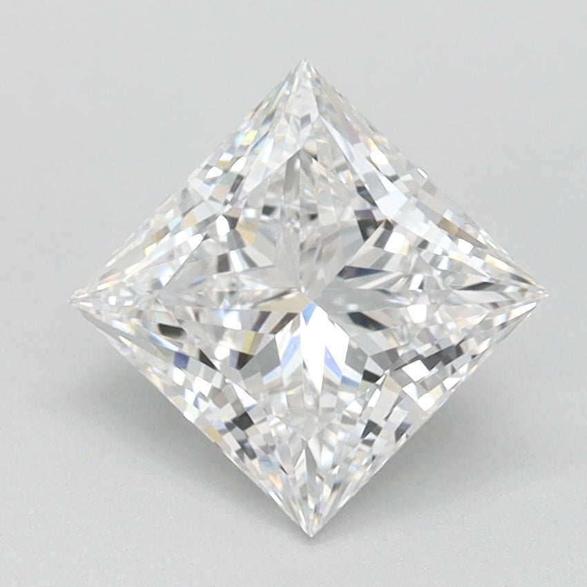 1.15ct Princess D IF Lab Created Diamond