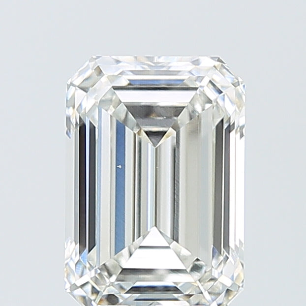 2.57ct Emerald E VVS2 Lab Created Diamond