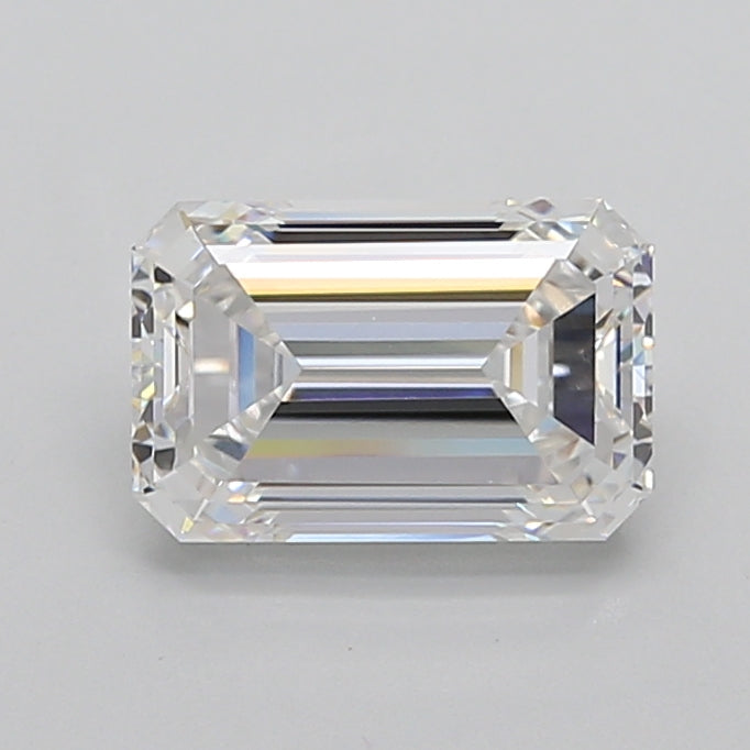 3.43ct Emerald D VVS1 Lab Created Diamond