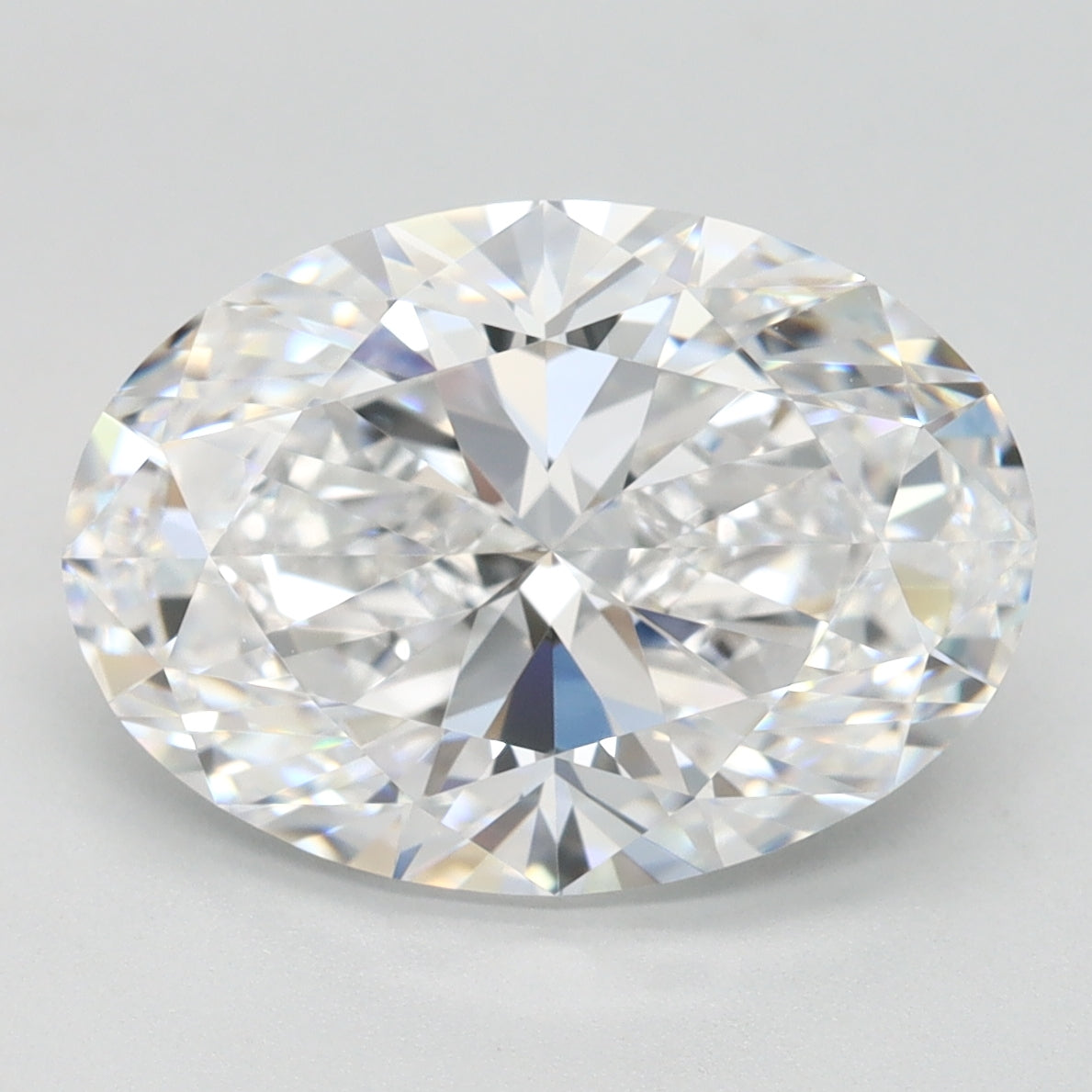 4.04ct Oval D VVS1 Lab Created Diamond