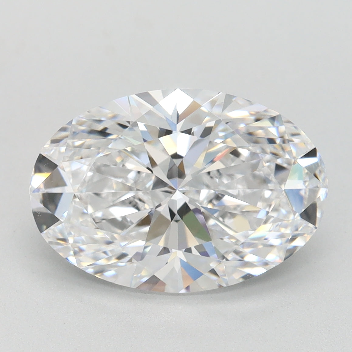 3.01ct Oval D IF Lab Created Diamond