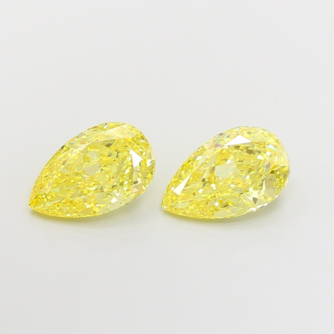 3.25ct Pear VVS2 Lab Created Diamond