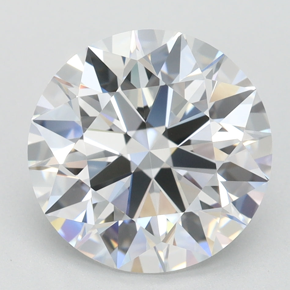 3.11ct Round D IF Lab Created Diamond