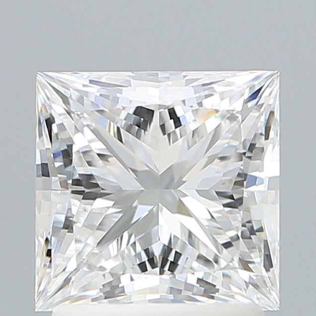 1.97ct Princess D VVS2 Lab Created Diamond