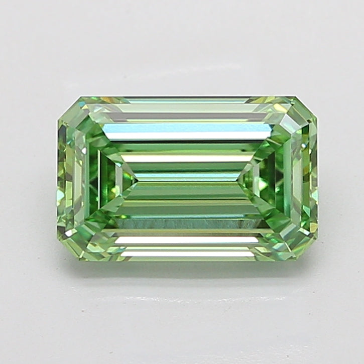 4.02ct Emerald VVS2 Lab Created Diamond