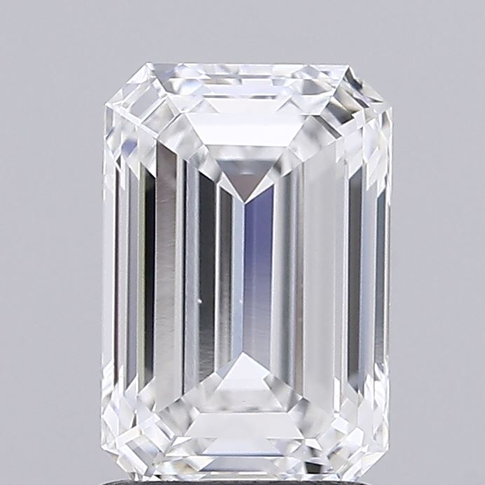 1.58ct Emerald D VS1 Lab Created Diamond