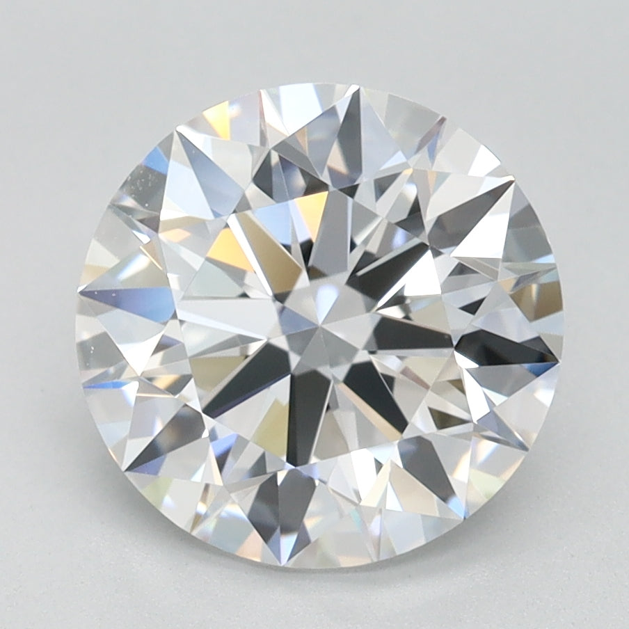 2.07ct Round D IF Lab Created Diamond