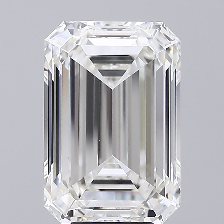 7.08ct Emerald G VVS2 Lab Created Diamond