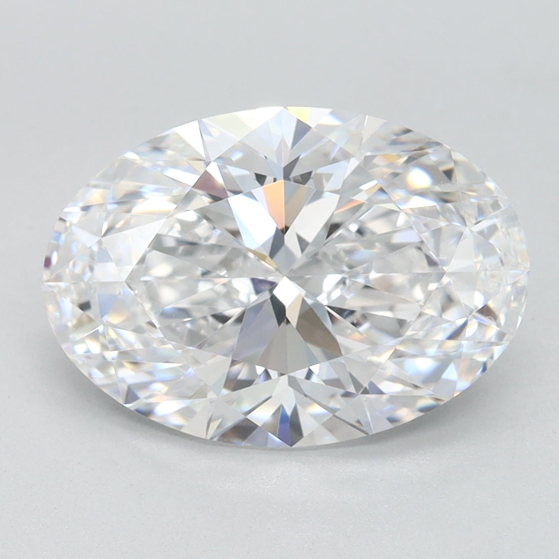 3.04ct Oval D VVS1 Lab Created Diamond