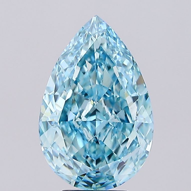 6.55ct Pear VS1 Lab Created Diamond