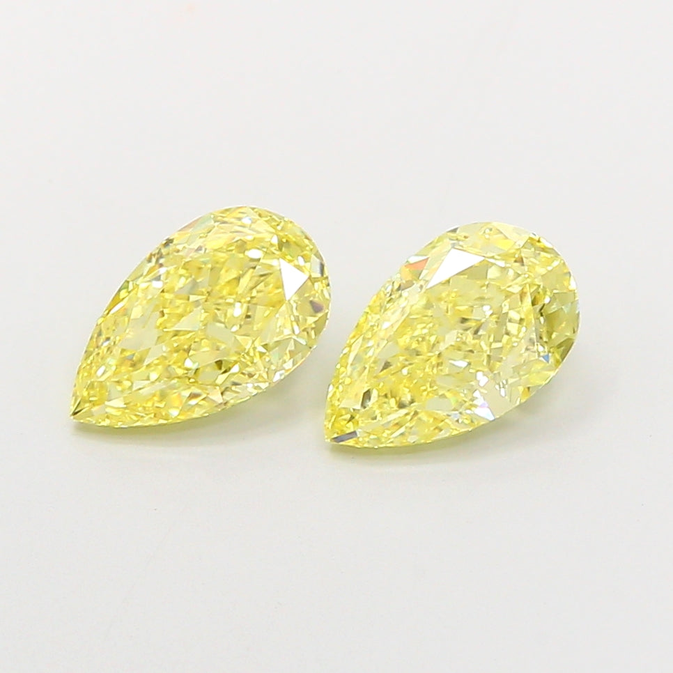 1.04ct Pear VVS2 Lab Created Diamond