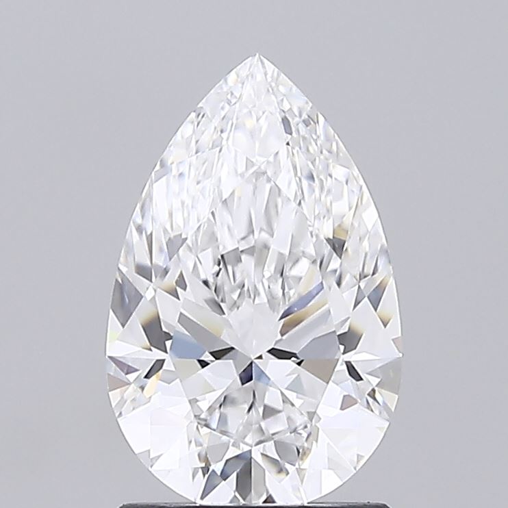 1.54ct Pear D VVS2 Lab Created Diamond