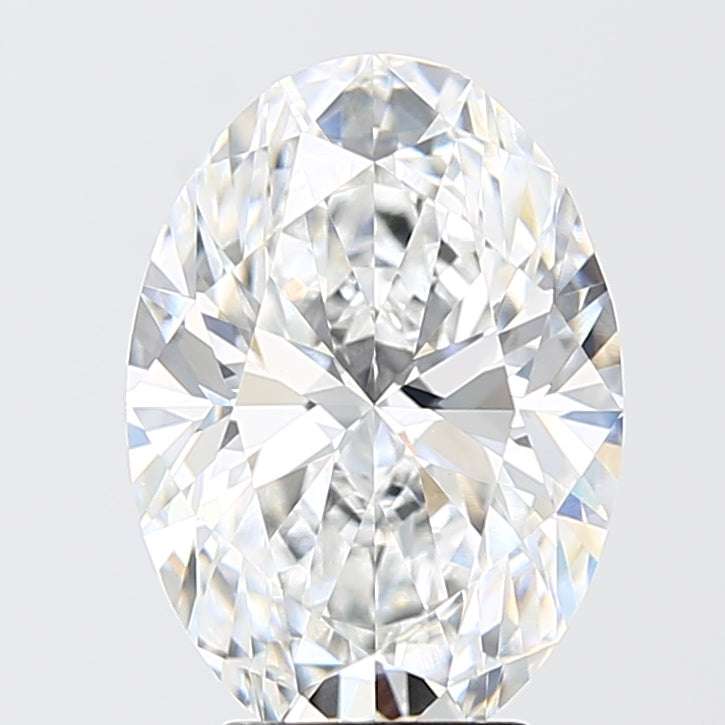 4.07ct Oval E VVS2 Lab Created Diamond