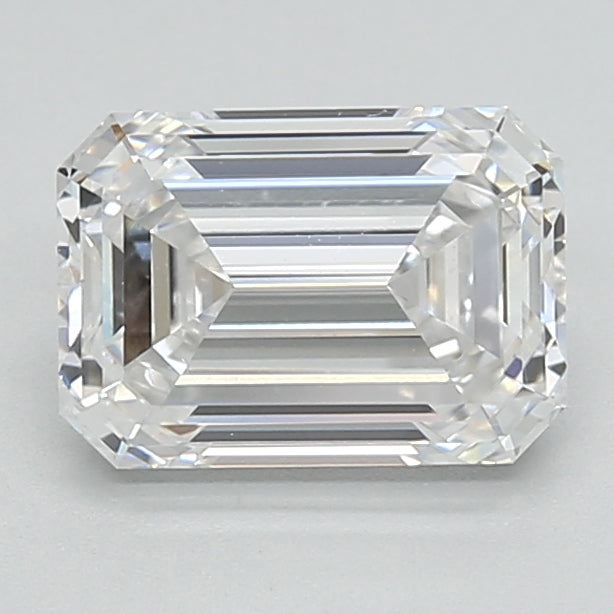 1.55ct Emerald E IF Lab Created Diamond