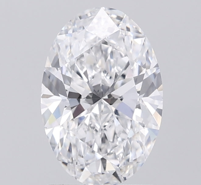 1.57ct Oval D VVS1 Lab Created Diamond