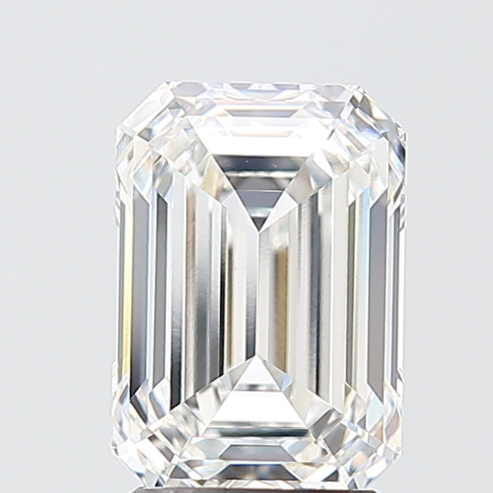 2.58ct Emerald E VVS2 Lab Created Diamond