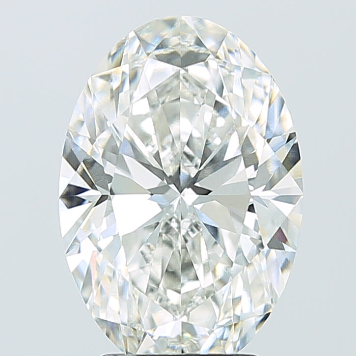 4.04ct Oval F VS1 Lab Created Diamond