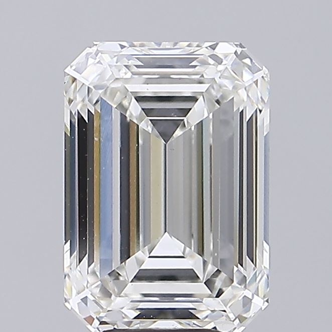 6.05ct Emerald F VS1 Lab Created Diamond