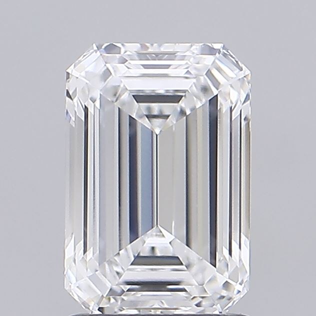 1.56ct Emerald D VVS2 Lab Created Diamond