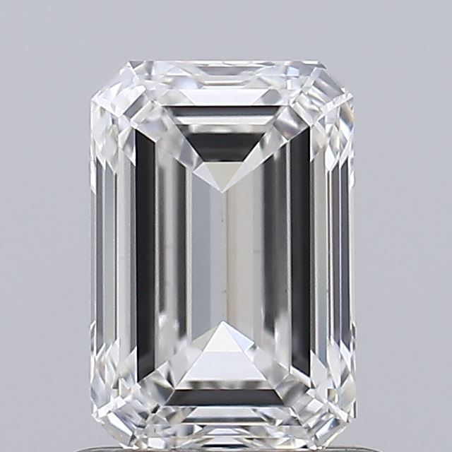 1ct Emerald F VS1 Lab Created Diamond