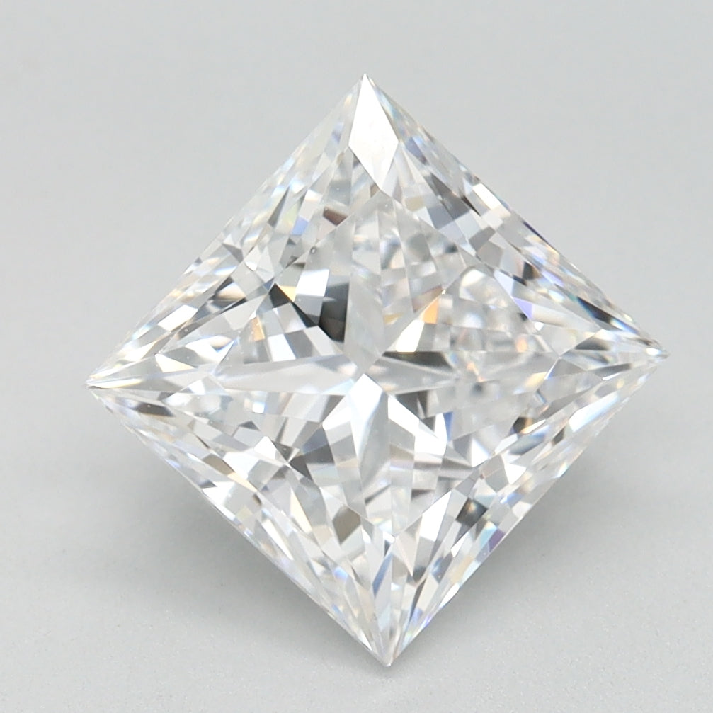 2.09ct Princess D VVS1 Lab Created Diamond