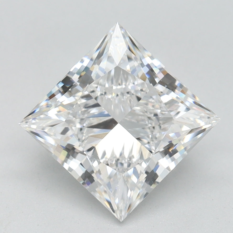 2.13ct Princess D IF Lab Created Diamond