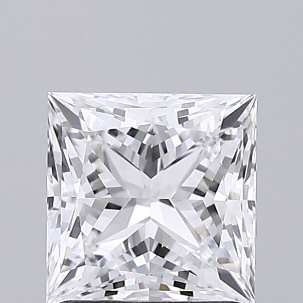 1.5ct Princess D VVS1 Lab Created Diamond