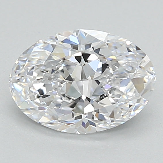 0.91ct Oval D VVS2 Lab Created Diamond